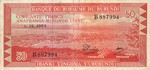 Burundi, 50 Franc, P-0011a v1