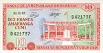 Burundi, 10 Franc, P-0020a