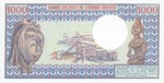 Central African Republic, 1,000 Franc, P-0010