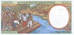 Central African States, 1,000 Franc, P-0402Lc
