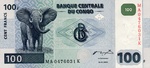 Congo Democratic Republic, 100 Franc, P-0092A