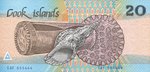 Cook Islands, The, 20 Dollar, P-0005b
