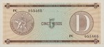 Cuba, 5 Peso, FX-0034