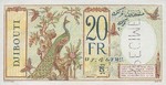 French Somaliland, 20 Franc, P-0007B