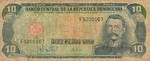 Dominican Republic, 10 Peso Oro, P-0153a v2