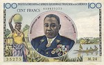 Equatorial African States, 100 Franc, P-0001f