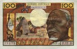 Equatorial African States, 100 Franc, P-0003d