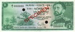 Ethiopia, 1 Dollar, P-0018s