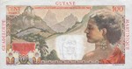 French Antilles, 1 New Franc, P-0001a