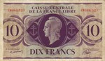 French Equatorial Africa, 10 Franc, P-0011a