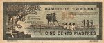 French Indochina, 500 Piastre, P-0069