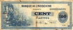 French Indochina, 100 Piastre, P-0078a
