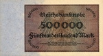 Germany, 500,000 Mark, P-0088b
