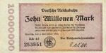 Germany, 10,000,000 Mark, S-1014 HR-12