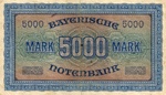 German States, 5,000 Mark, S-0925