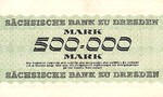 German States, 500,000 Mark, S-0961