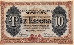 Hungary, 10 Korona, 