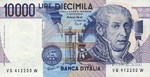 Italy, 10,000 Lira, P-0112c