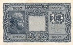 Italy, 10 Lira, P-0032c