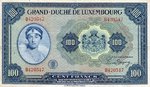 Luxembourg, 100 Franc, P-0047a
