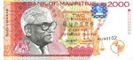 Mauritius, 2,000 Rupee, P-0048
