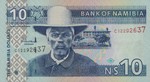 Namibia, 10 Namibia Dollar, P-0004
