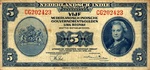 Netherlands Indies, 5 Gulden, P-0113a