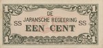 Netherlands Indies, 1 Cent, P-0119a