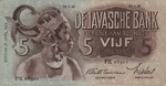 Netherlands Indies, 5 Gulden, P-0078b