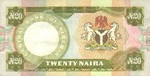 Nigeria, 20 Naira, P-0018a