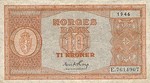 Norway, 10 Krona, P-0026d