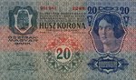 Romania, 20 Korona, R-0004