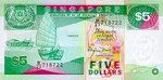 Singapore, 5 Dollar, P-0035
