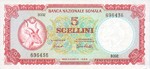 Somalia, 5 Shilling, P-0005a