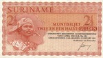 Suriname, 2.5 Gulden, P-0117a