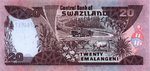 Swaziland, 20 Lilangeni, P-0025b