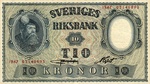 Sweden, 10 Krona, P-0040h Sign.1