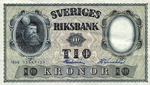 Sweden, 10 Krona, P-0043d
