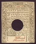 United States, 40 Shilling, S-0560