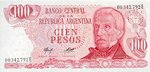 Argentina, 100 Peso, P-0302b E