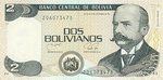 Bolivia, 2 Boliviano, P-0202b