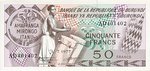 Burundi, 50 Franc, P-0028a v1
