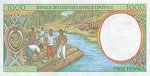 Central African States, 1,000 Franc, P-0202Ea
