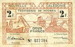 New Caledonia, 2 Franc, P-0053