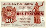 Portugal, 10 Centavo, P-0101