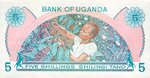 Uganda, 5 Shilling, P-0010