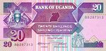 Uganda, 20 Shilling, P-0029a