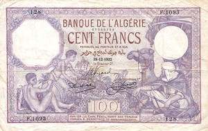 Algeria, 100 Franc, P81b