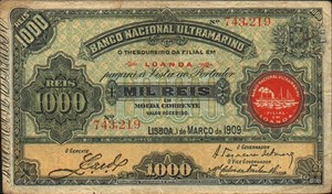 Angola, 1,000 Real, P27