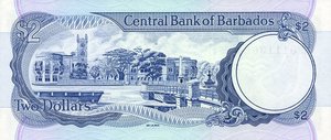 Barbados, 2 Dollar, P36